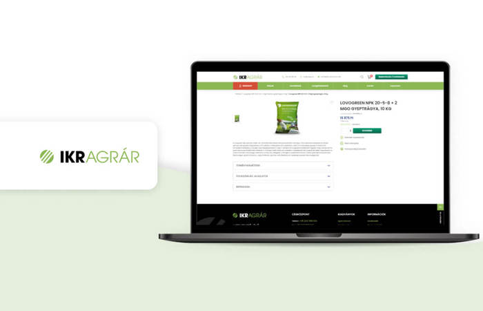 Agrárpiaci digitalizáció támogatása Logishop webfejlesztéssel