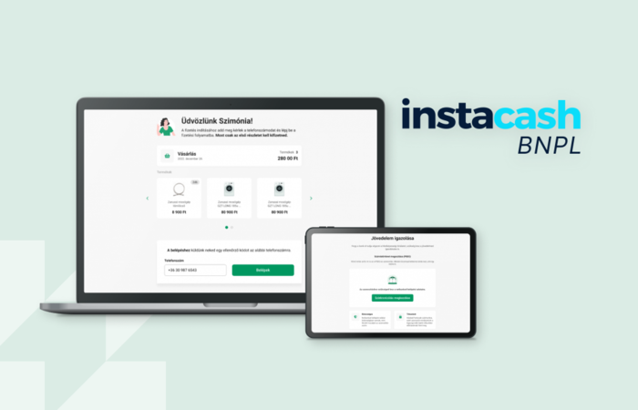 Instacash BNPL-megoldás: részletfizetési szolgáltatás szoftverfejlesztéssel