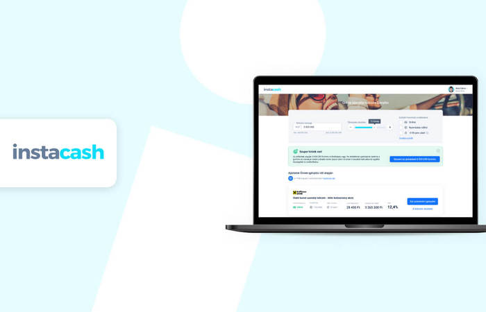 Instacash egyedi webfejlesztés