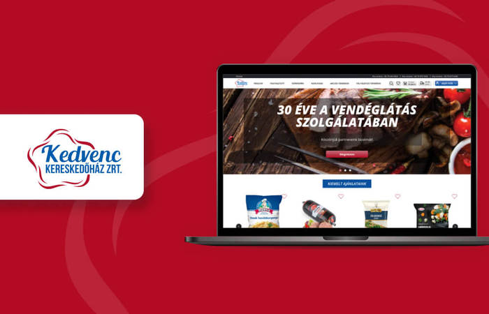 Felhasználóbarát, modern megjelenésű, B2B funkciókkal rendelkező webshopot indított a Kedvenc Kereskedőház