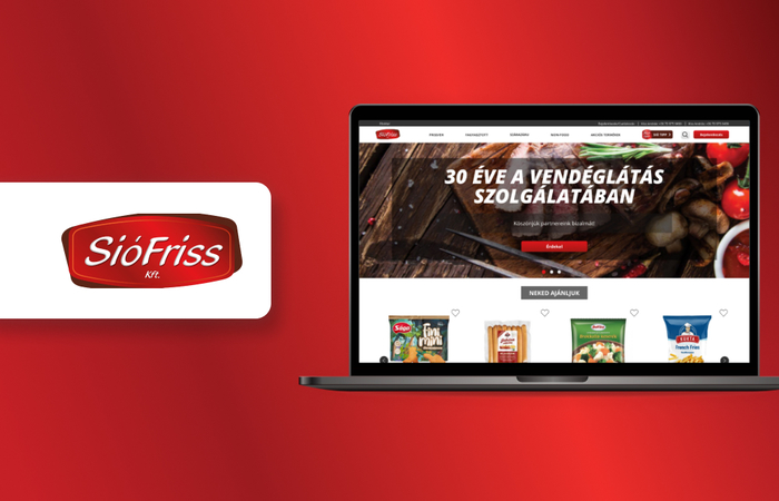 B2B webshopot indított a nagykereskedelmi FMCG-szektorban működő Sió-Friss
